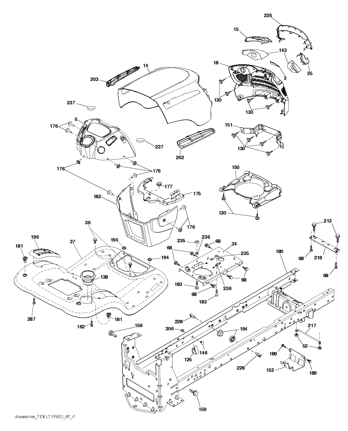 Chassis and appendix 578897101, 583745601, 587484601, 581055801, 581010701, 581055901, 580910801, 596030701, 532420796, 596040501, 596030701, 581684801, 596321701, 532409730, 581056002, 581857901, 532400267, 532187568, 531169901, 817000612, 532142432, 532199472, 532400776, 532195228, 532195457, 532404796, 532407176, 874520520, 532428867, 873900500, 532414581, 581564901, 581564801, 596030501, 532409167, 532196395, 581056201, 593824001, 532406129, 873930500, 532403704, 817600406, 532409149