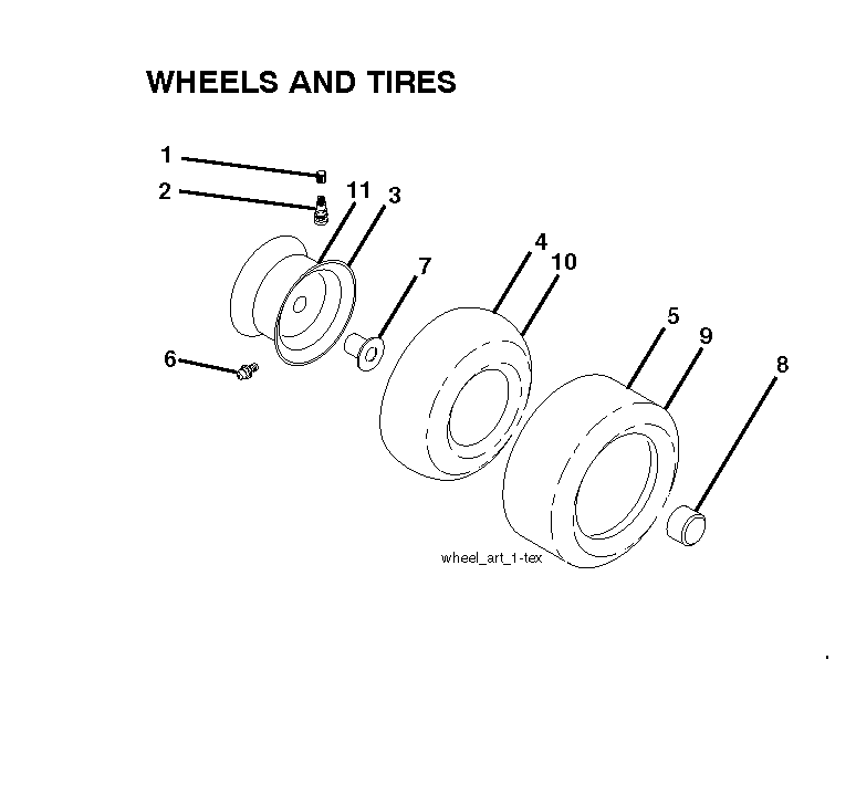 Wheels and tires 532059192, 532065139, 532106732, 532059904, 532122073, 532000278, 532009040, 532104757, 532420531, 532420531, 532007152, 532106108, 576707201