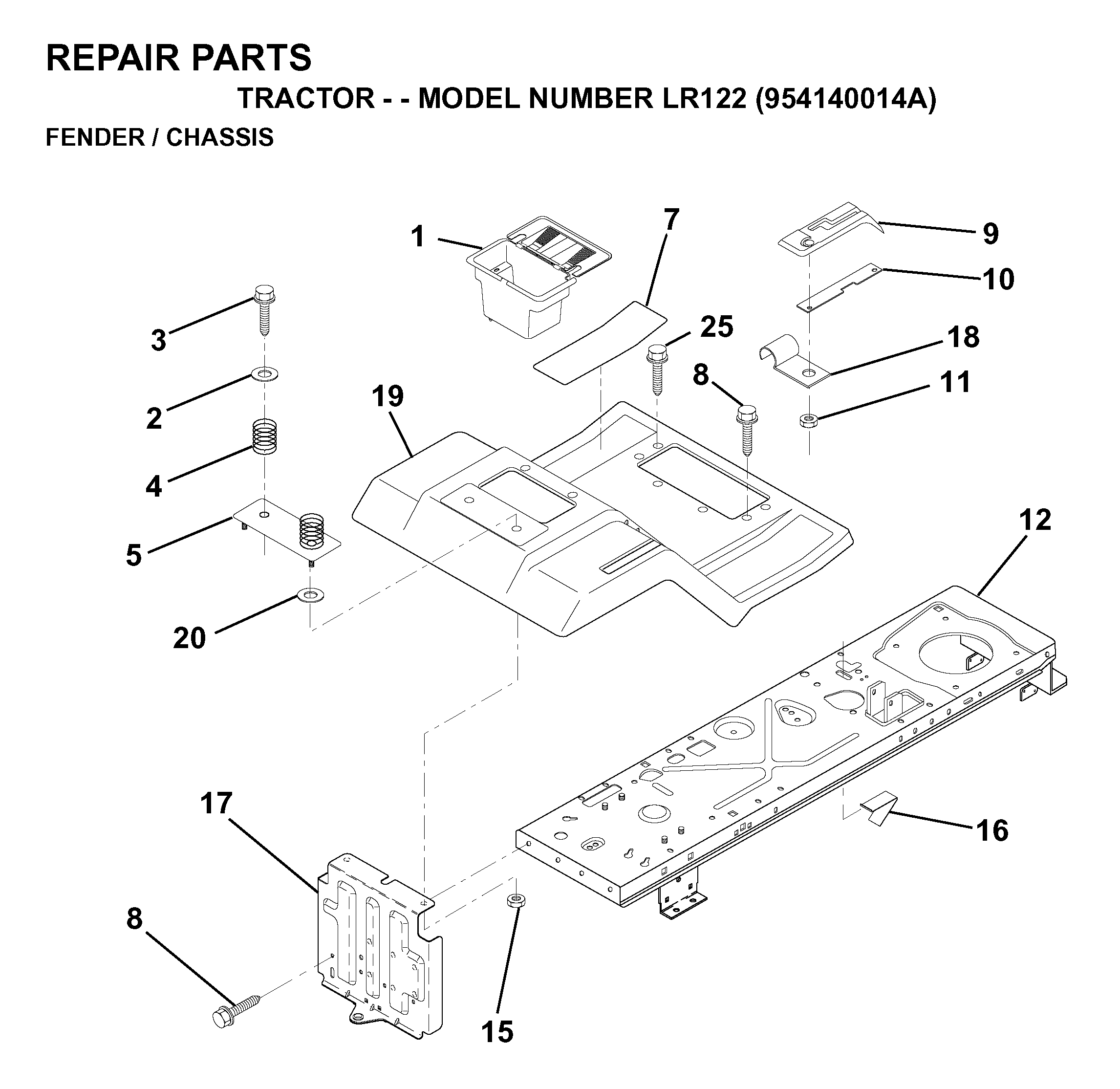 Chassis and appendix 532404349, 734117441, 817490612, 587613301, 532125142, 532134214, 596030701, 532126993, 532139783, 532124346, 532145190, 873640400, 532146613, 532140782, 532126470, 532141393, 596135301, 817190516