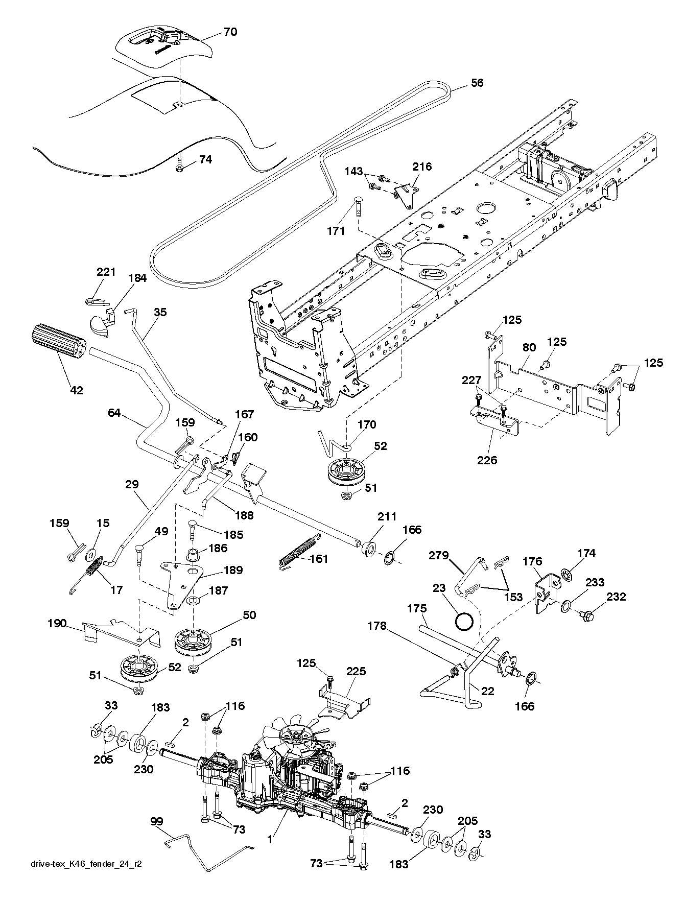 Poulan pro 2024 model pb195h42lt