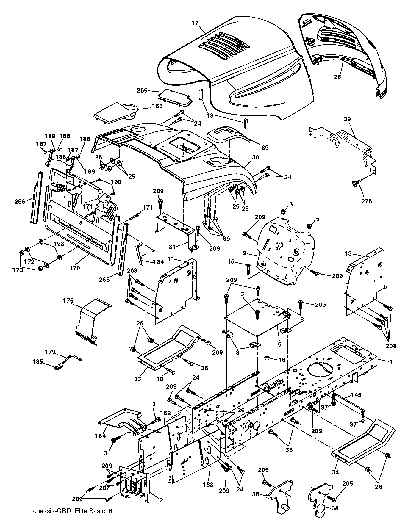 Chassis and appendix 532174620, 583101001, 817060612, 532155272, 583133601, 532126471, 532193518, 872140608, 532174996, 532186946, 874180512, 596040501, 532190085, 532184921, 596564401, 734117201, 596322601, 532186707, 532403700, 532165156, 532185545, 532185546, 596136001, 596030701, 583117401, 532407807, 532142432, 532197527, 532409167, 532180382, 583100901, 532165605, 532181356, 586730701, 596337801, 734117441, 873510600, 583707801, 583100601, 532174662, 532441416, 597000601, 596987401, 819061216, 810071000, 596039001, 532168937, 596564001, 817670508, 817670608, 817000612, 532181360, 583146701, 583146601, 596321701, 532005479, 532193935
