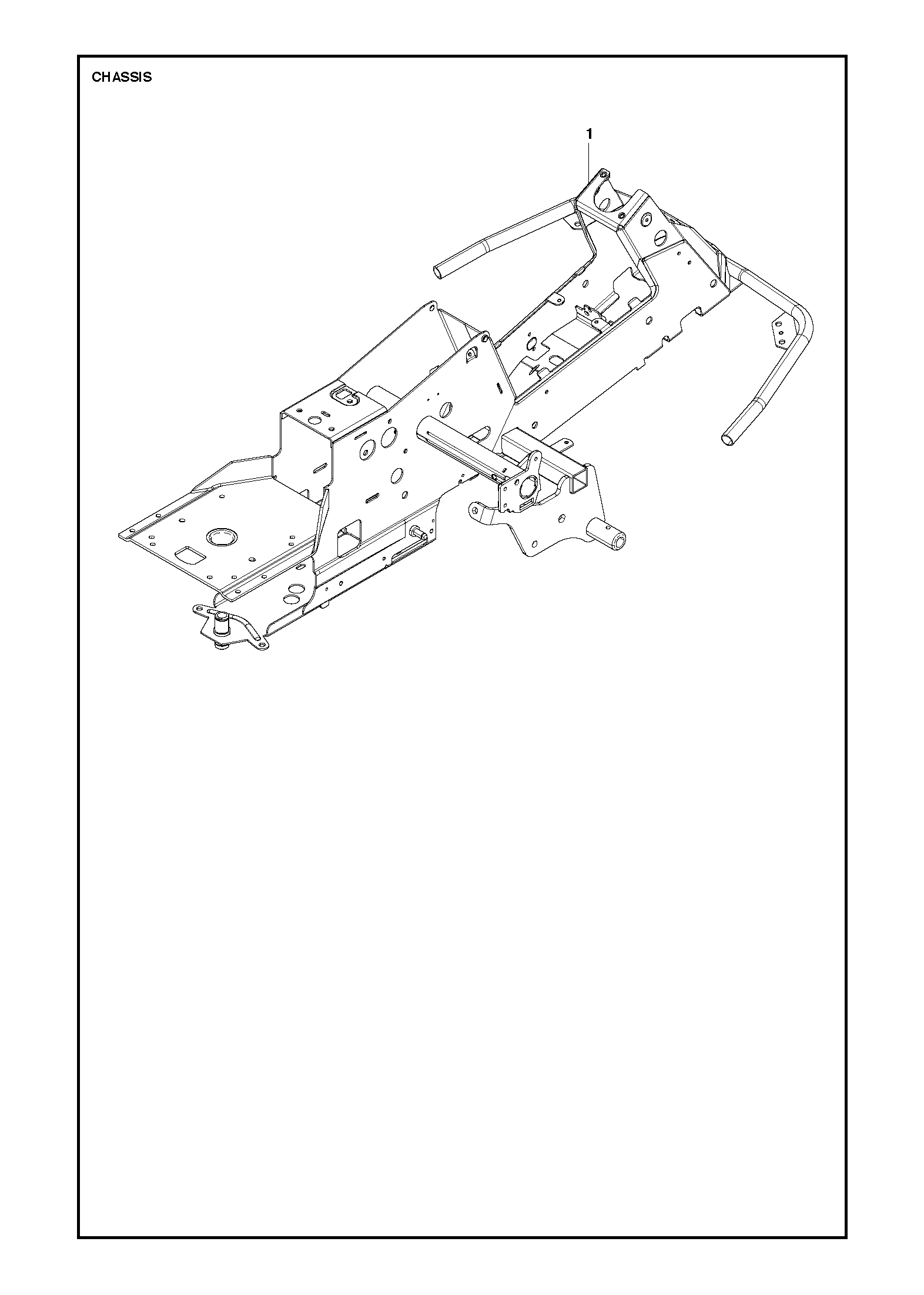 Chassis / frame 577939002