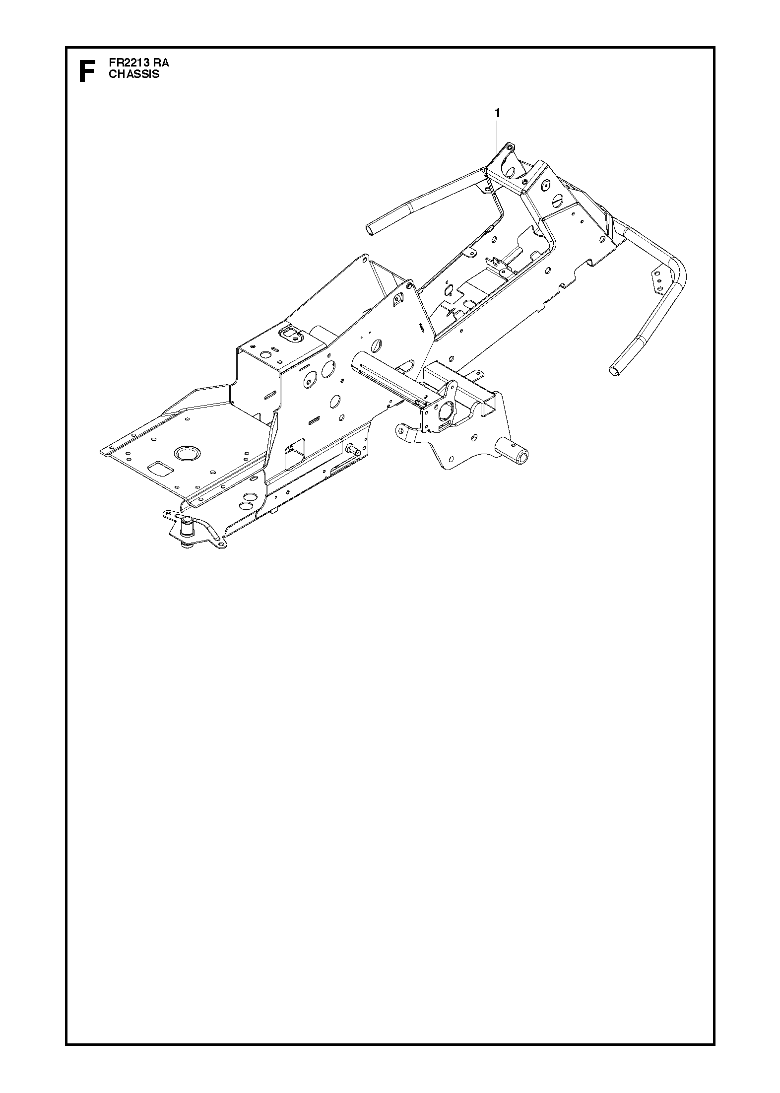 Chassis/frame 577939002